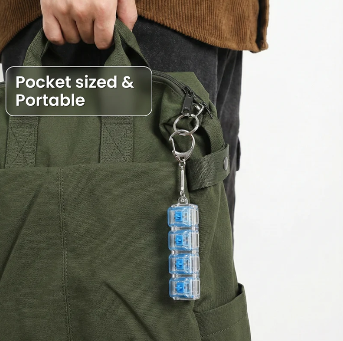 Fidget Clicky Keychain