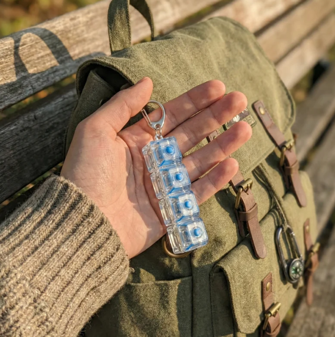 Fidget Clicky Keychain