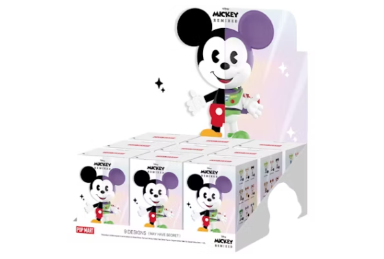POP MART x Mickey Mouse Remixed Series blind box