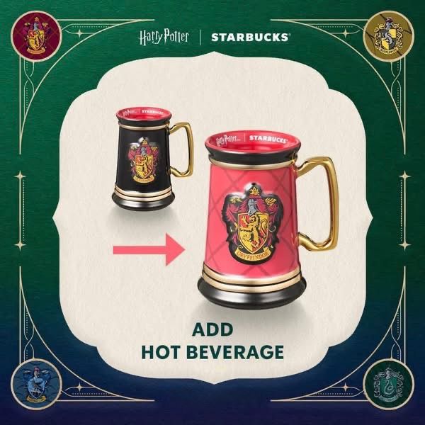 Harry Potter x Starbucks Color-Changing Mug