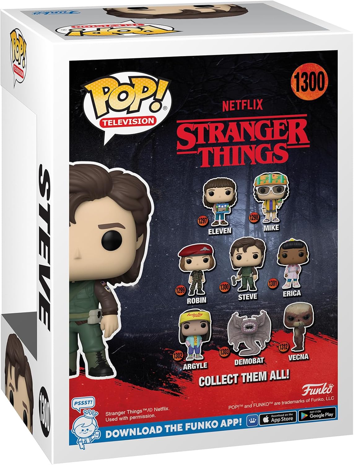 Funko Pop! Television – Stranger Things #1300 (Steve)