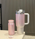 Blush Gradient Starbucks-Inspired Tumbler & Bottle Combo