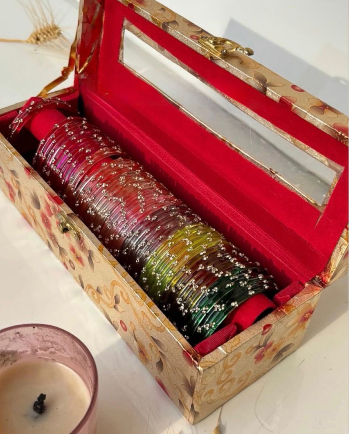 Kashmiri Designer Bangles Set