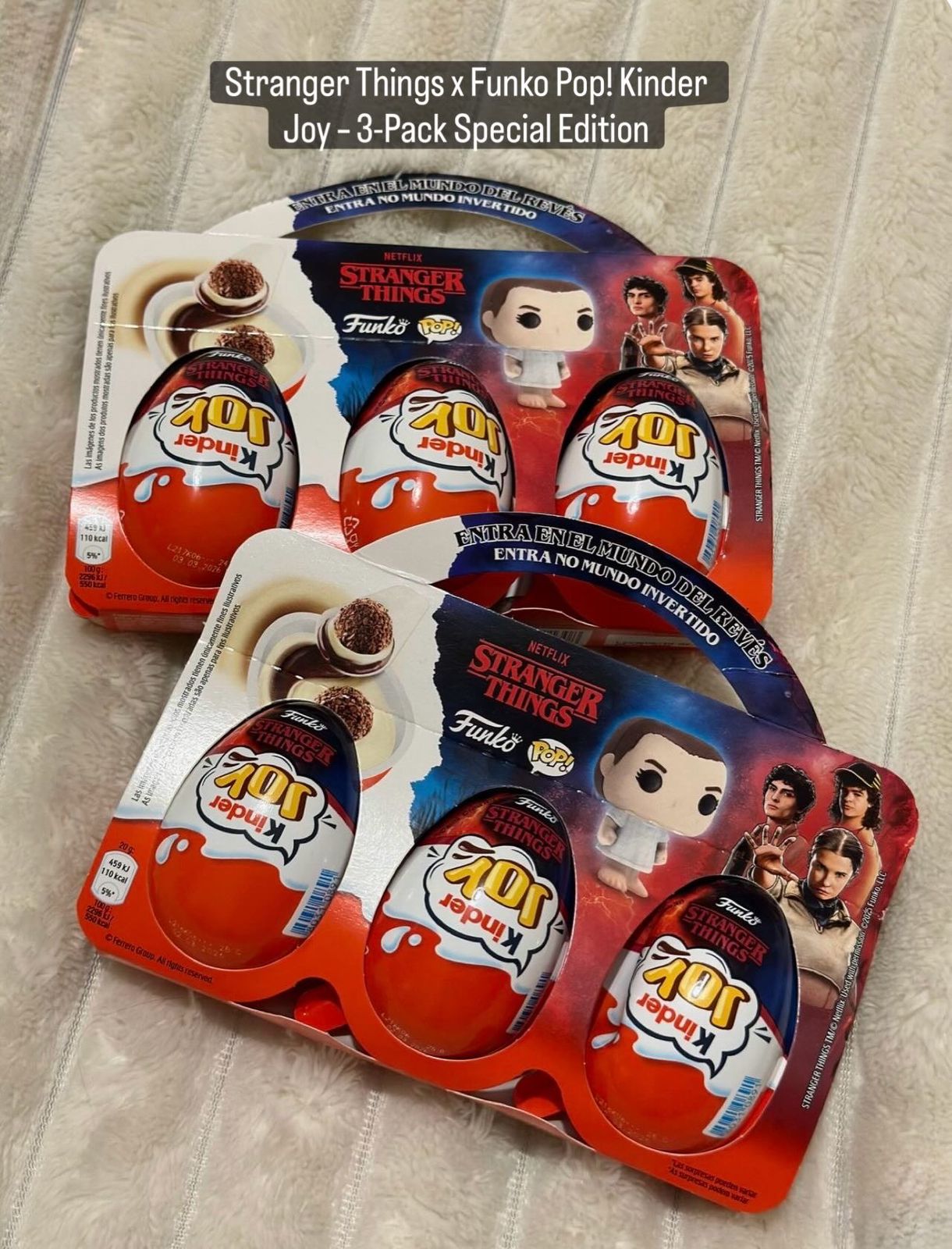 Stranger Things Kinder Joy