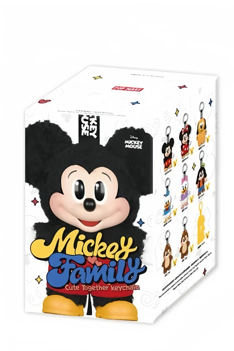 Mickey Mouse Family Cute Together Keychain Blind Box!